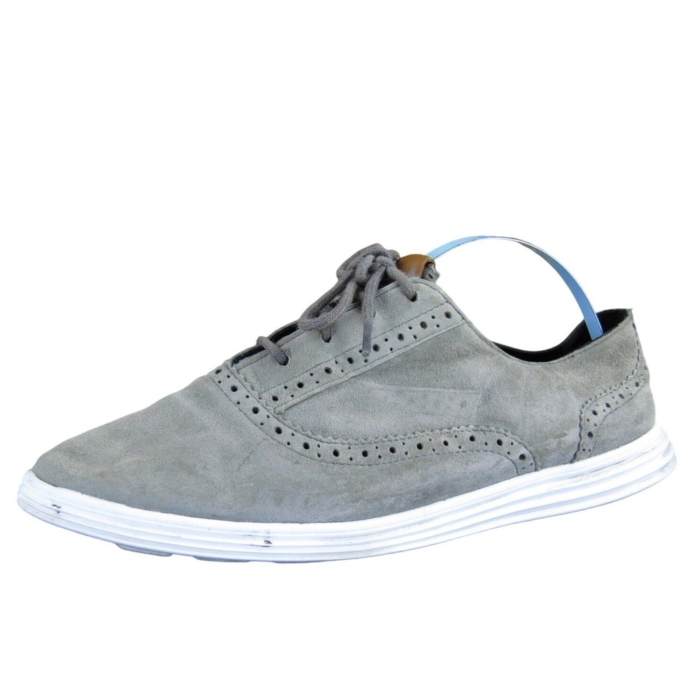Cole Haan Women's Grand OS‎ Sneaker Gray Leather Sz 7 Medium  Used 2025